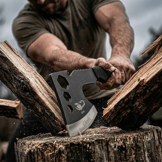 5 - Тактична сокира Columbia Scorpion 225578 M-106. Чорний