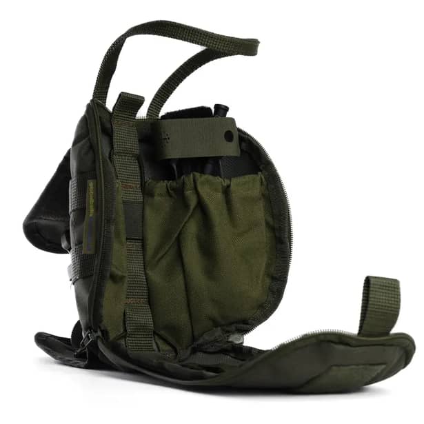 4 - Тактический подсумок под аптечку. Сумка-аптечка. Олива