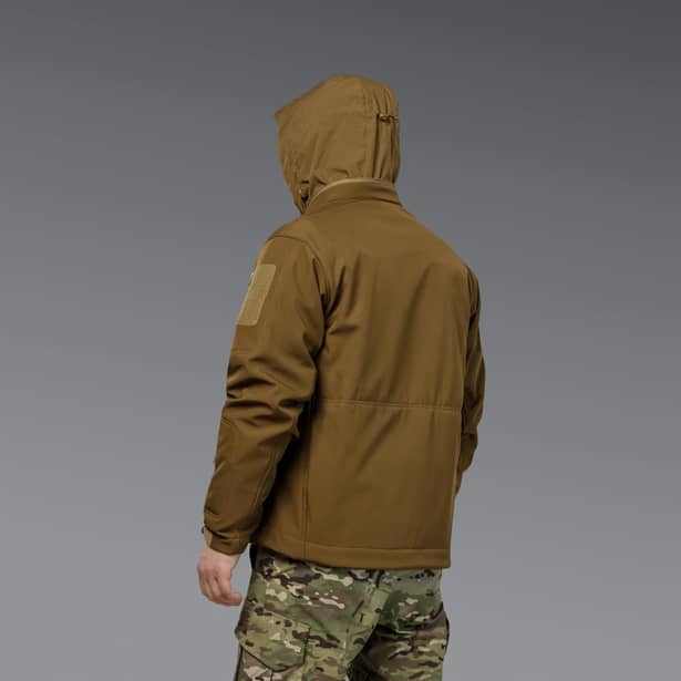 5 - Куртка тактична SoftShell APEX Flex. Осінь-Весна Койот. Розмір XL
