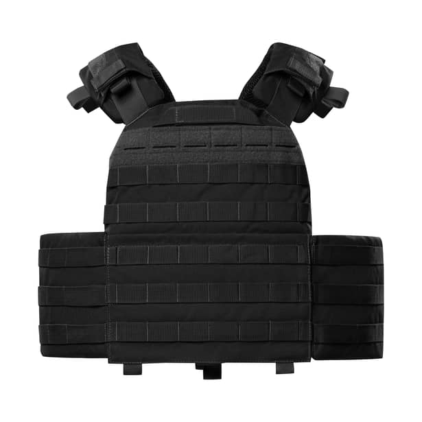 2 - Плитоноска КРУК, система швидкого скидання. Molle. Колір Чорний.