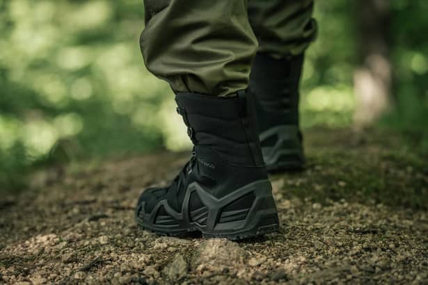11 - Тактичні берці Lowa Zephyr HI MK2 Gore-Tex® MID TF. Чорний