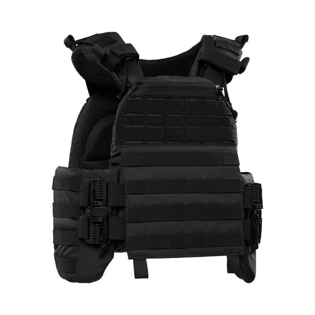 9 - Плитоноска TUR PRO Gen 2, система швидкого скидання. Molle. Колір Чорний. Розмір M.