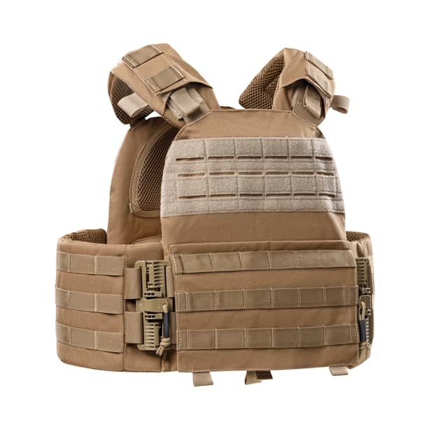 3 - Плитоноска КРУК, система швидкого скидання. Molle. Колір Койот.