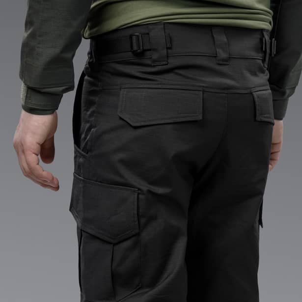 7 - Тактичні штани Battlegear Cargo. Колір Чорний. Розмір S