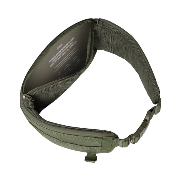 2 - Тактический разгрузочный пояс РПС 1 класса защиты, Cordura 500D. Олива. S/M
