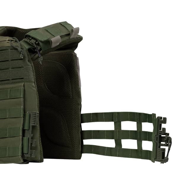 14 - Плитоноска TUR PRO Скелетон с системой быстрого сброса. Molle. Цвет Олива.