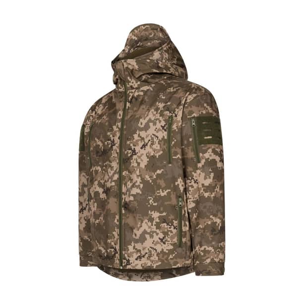 1 - Куртка тактична Soft Shell. Піксель ММ-14