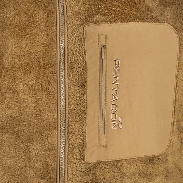 2 - Флисовая кофта Pentagon Grizzly Full Zip. Койот