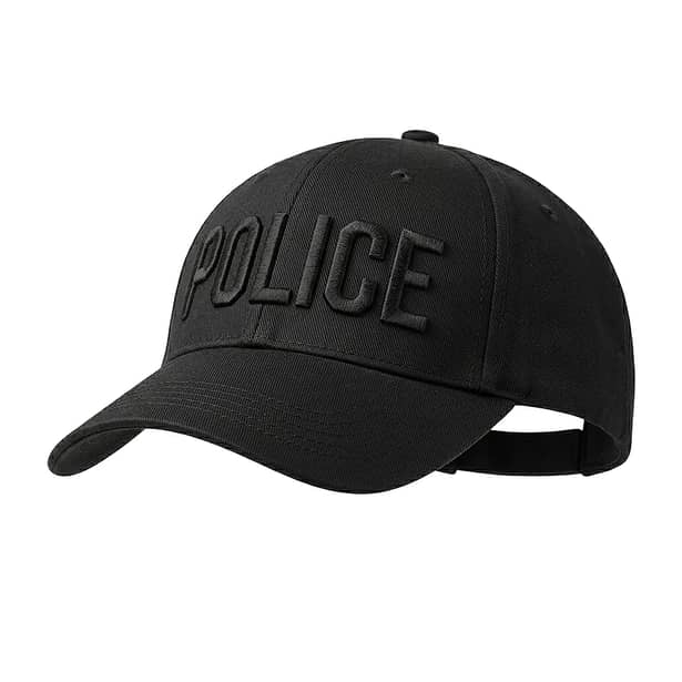 1 - Кепка Police. Чорний
