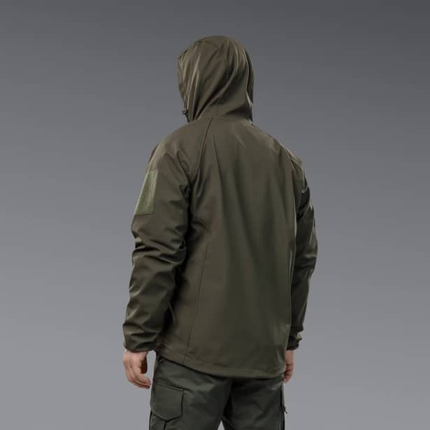 5 - Куртка тактична SoftShell APEX Shield Storm. Осінь-Весна Олива. Розмір S