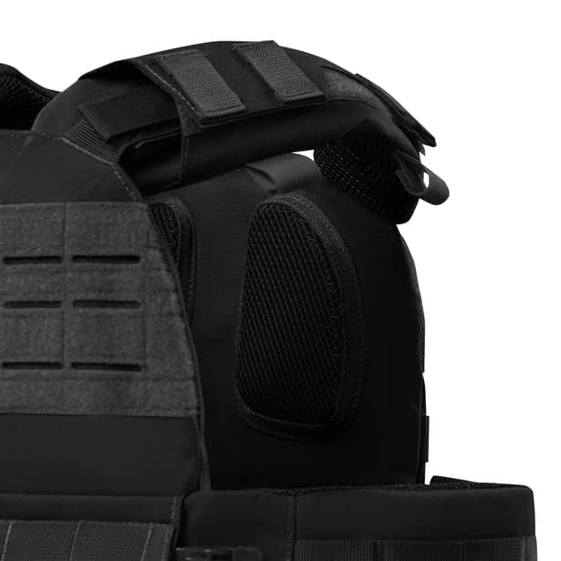 5 - Плитоноска КРУК, система швидкого скидання. Molle. Колір Чорний.