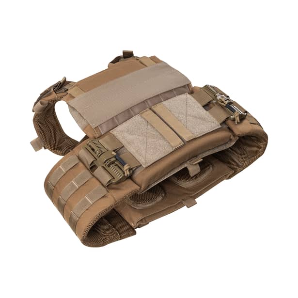 8 - Плитоноска КРУК, система швидкого скидання. Molle. Колір Койот.