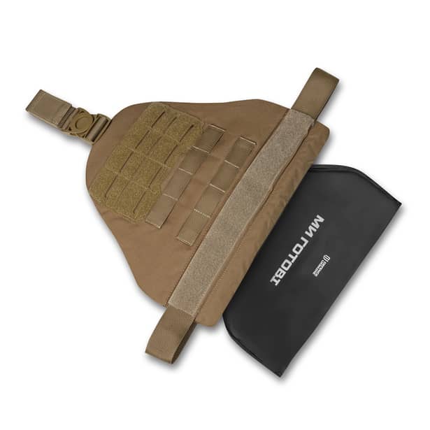 2 - Балістичний захист стегон 2-го класу захисту. CORDURA 1000D. Койот