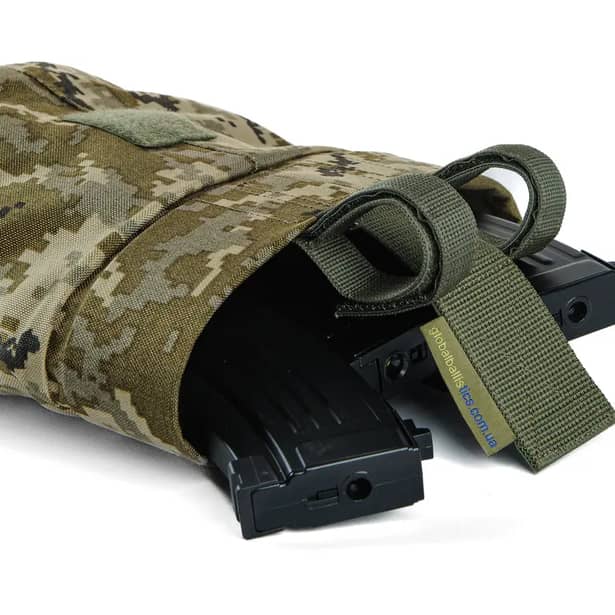 2 - Тактическая сумка для сброса магазинов. Пиксель