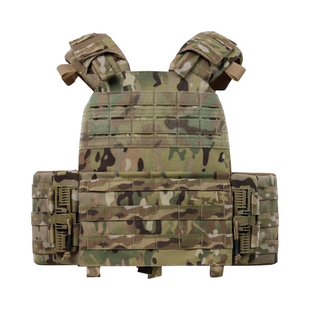 2 - Плитоноска КРУК, система быстрого сброса. Molle. Цвет Мультикам.