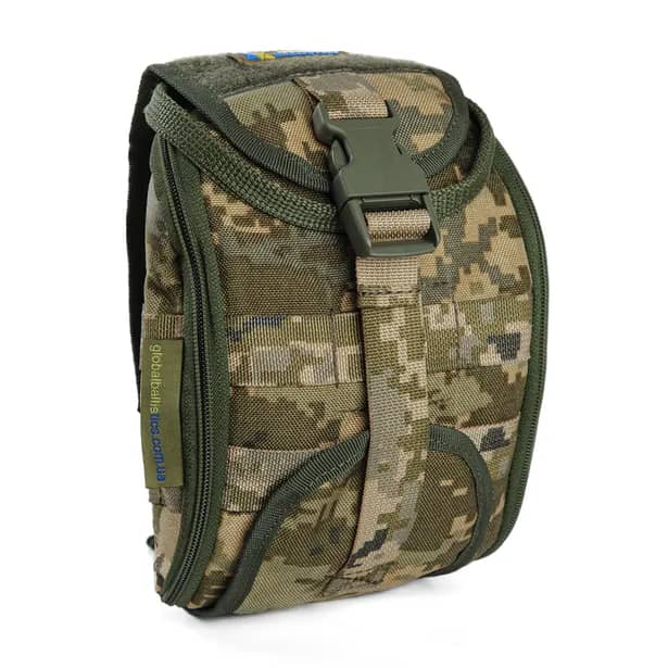 1 - Тактический подсумок под аптечку. Сумка-аптечка. Пиксель ММ14