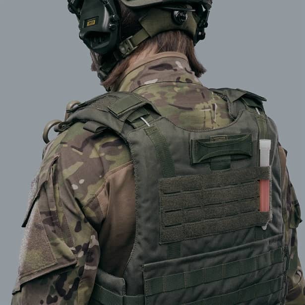 7 - Плитоноска VEPR, збільшена площа захисту. (аналог IOTV G4) Molle. Колір Олива. Розмір M