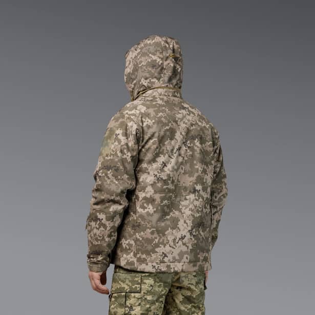 5 - Куртка тактична SoftShell APEX Flex. Осінь-Весна Піксель. Розмір XL