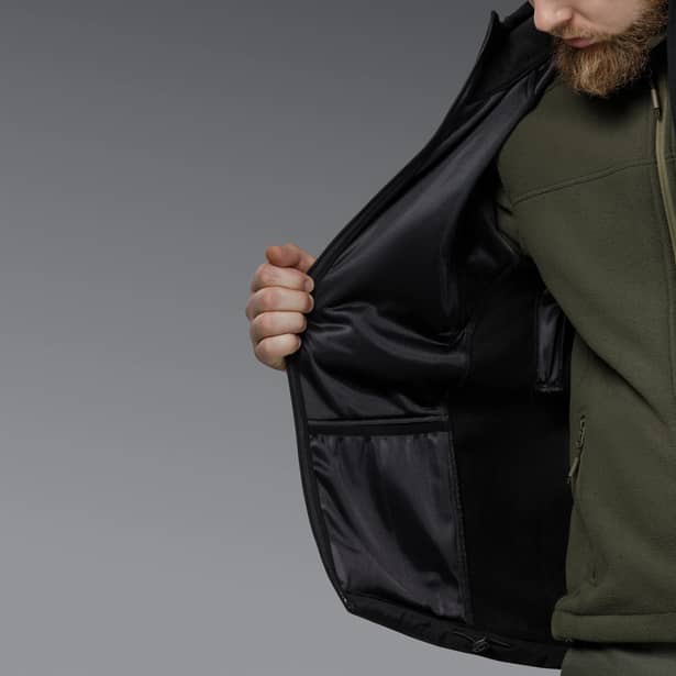 8 - Куртка тактична SoftShell APEX Shield Storm. Осінь-Весна Чорний. Розмір L