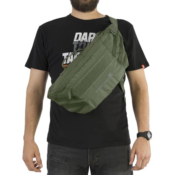 3 - Сумка через плечо Pentagon Telamon 8,5 л. Олива