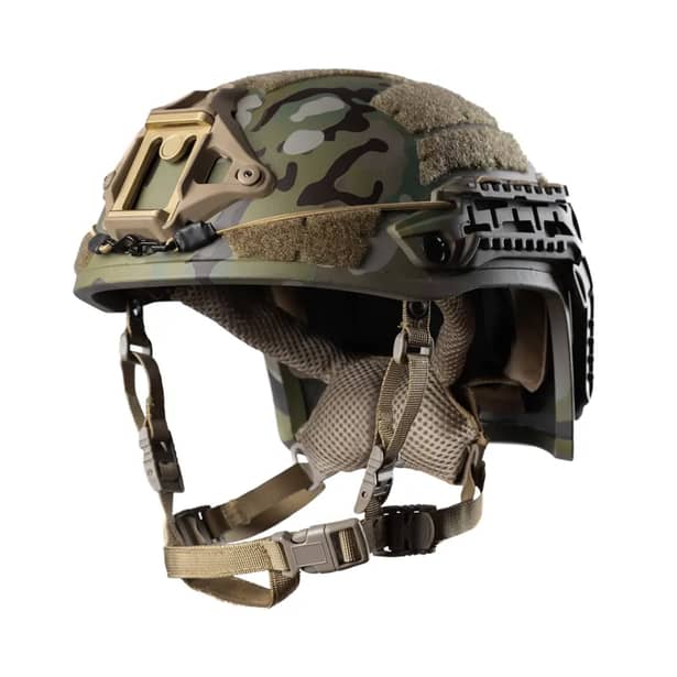 1 - Облегченный тактический шлем Combatant SuperLITEweight 1.1 kg. Баллистический (NIJ IIIA). Мультикам. Размер L