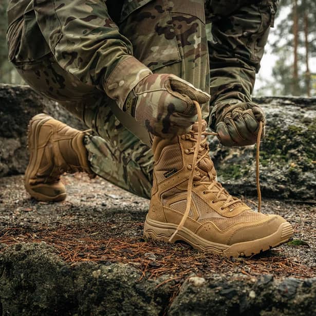 10 - Тактические ботинки Pentagon Scorpion V2 Suede 8. Койот