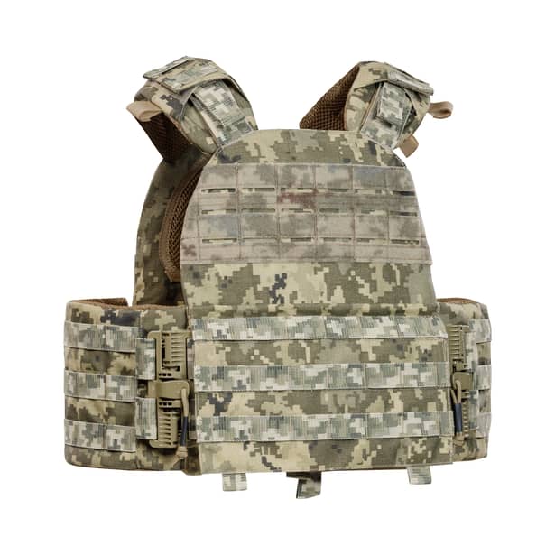 3 - Плитоноска КРУК, система швидкого скидання. Molle. Колір Піксель.