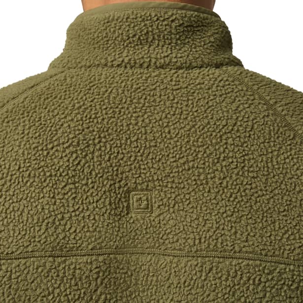 9 - Куртка флісова 5.11 Tactical® HQ Tech Fleece Jacket. Колір Олива. Розмір XXL.