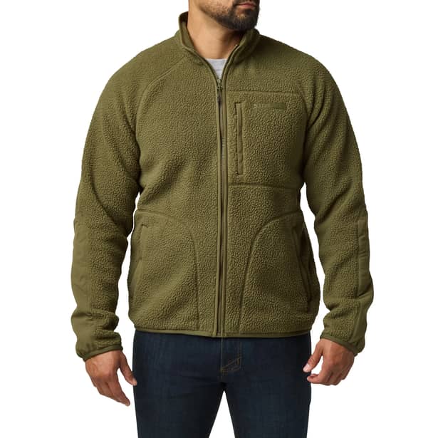 3 - Куртка флісова 5.11 Tactical® HQ Tech Fleece Jacket. Колір Олива. Розмір XXL.