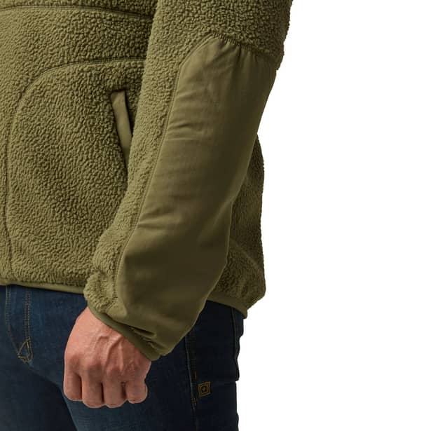 6 - Куртка флісова 5.11 Tactical® HQ Tech Fleece Jacket. Колір Олива. Розмір XXL.