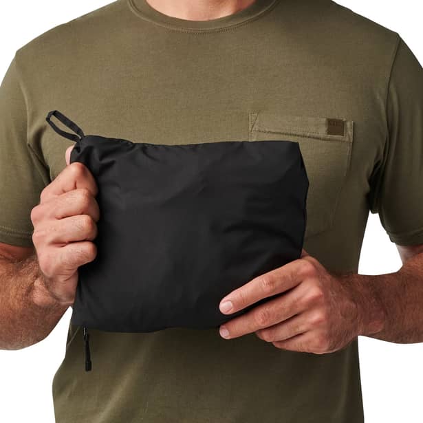 6 - Демисезонная куртка 5.11 Tactical® Radar Packable Jacket. Цвет Черный. Размер XL.