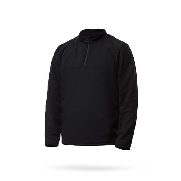 1 - Флісова тактична кофта Snowline Чорна. Polyester. Розмір: Reg/S