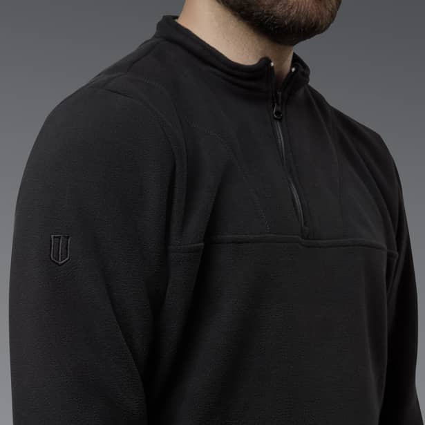 8 - Флісова тактична кофта Snowline Чорна. Polyester. Розмір: Reg/S