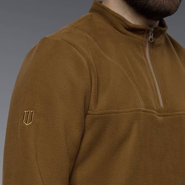 8 - Флісова тактична кофта Snowline Койот. Polyester. Розмір: Reg/S