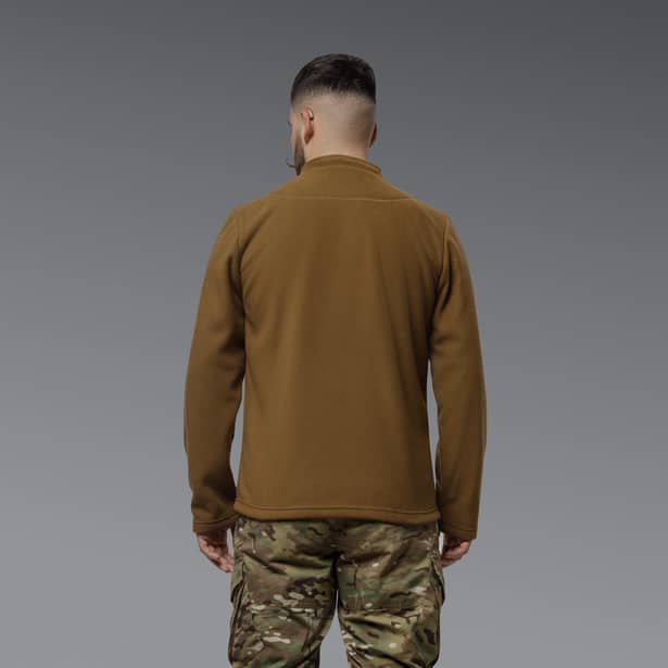 3 - Флісова тактична кофта Snowline Койот. Polyester. Розмір: Reg/S