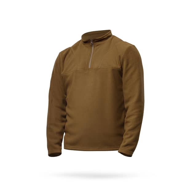 1 - Флісова тактична кофта Snowline Койот. Polyester. Розмір: Reg/S