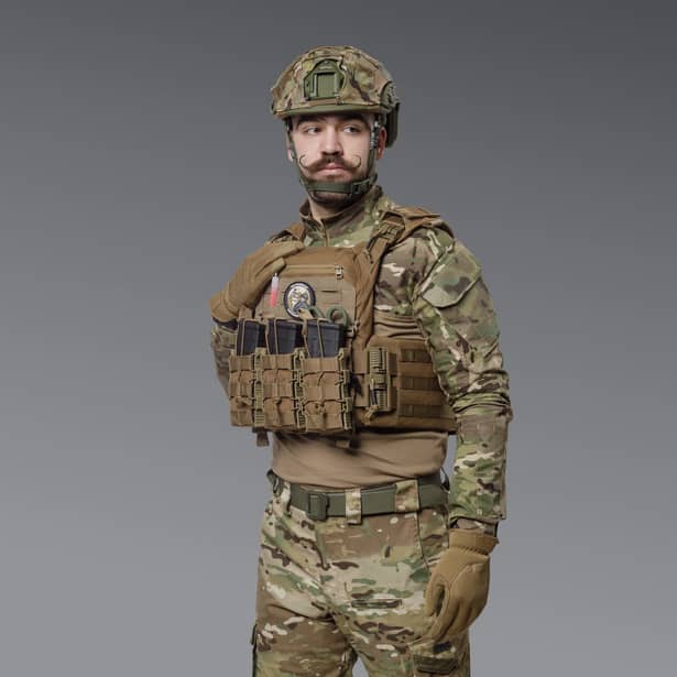5 - Плитоноска SVAROG PRO з системою швидкого скидання. Molle. Колір Койот.
