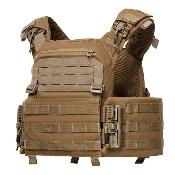 1 - Плитоноска SVAROG PRO з системою швидкого скидання. Molle. Колір Койот.