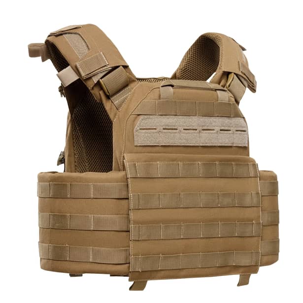 2 - Плитоноска SVAROG PRO з системою швидкого скидання. Molle. Колір Койот.