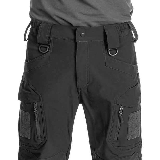6 - Брюки влагозащитные Sturm (Softshell Pants Assault). Цвет Черный. Размер XL.