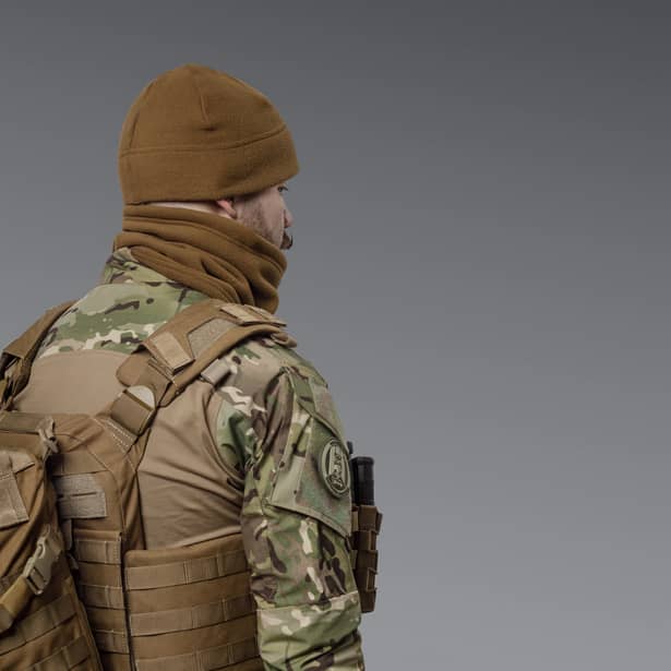 6 - Флісовий Бафф Winter Neck Койот. Polyester. Розмір: S-M