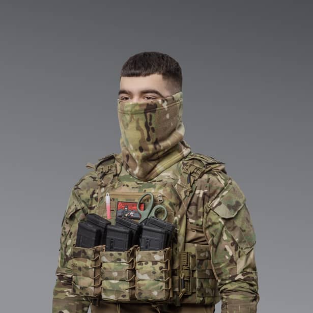2 - Флісовий Бафф Winter Neck Мультикам. Polyester. Розмір: S-M