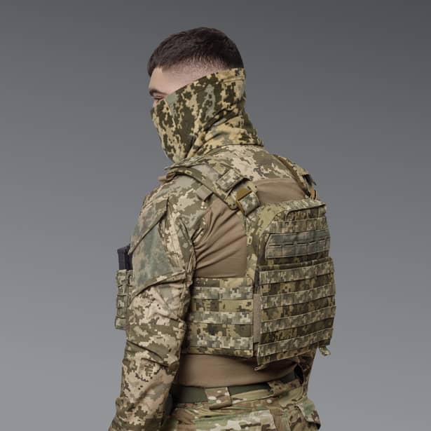 3 - Флісовий Бафф Winter Neck Піксель. Polyester. Розмір: S-M