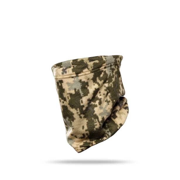 1 - Флісовий Бафф Winter Neck Піксель. Polyester. Розмір: S-M