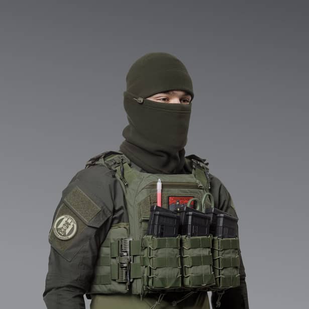 6 - Шапка флісова Winter Cap Олива. Polyester. Розмір: S-M