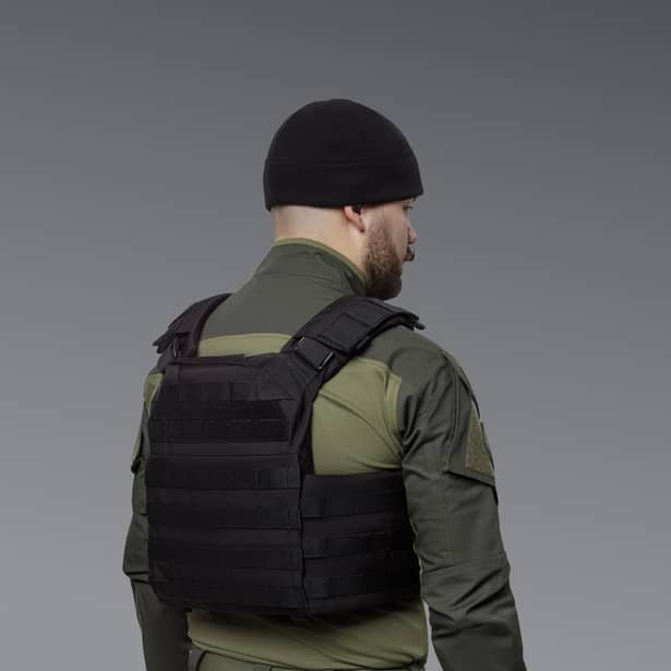 3 - Шапка флісова Winter Cap Чорна. Polyester. Розмір: S-M