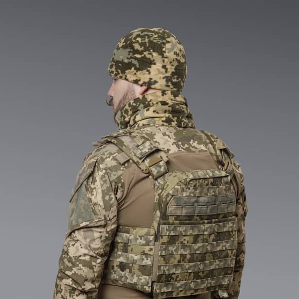5 - Шапка флисовая Winter Cap Пиксель. Polyester. Размер: S-M