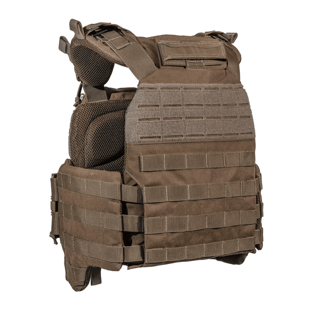 4 - Плитоноска TUR PRO Gen 2, система швидкого скидання. Molle. Колір Койот. Розмір M.