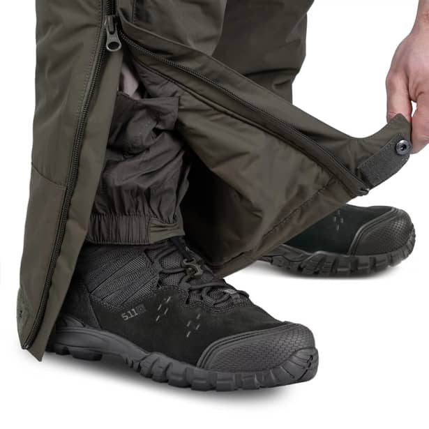 9 - Зимові тактичні штани 5.11 Tactical Bastion Pants. Колір Ranger Green. Розмір S.