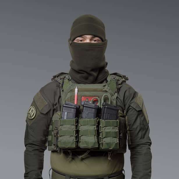 4 - Комплект Winter Tactical Kit: Бафф + Шапка Олива. Розмір S-M